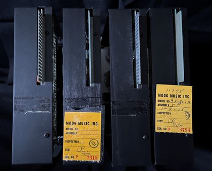 Moog-921A driver, 3x 921B VCOs with PSU